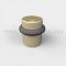 Polished Brass Deltana Round Universal Floor Bumper