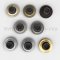 Deltana Flush Mount Concave Bumper, 2-1/2" Diameter