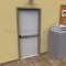 Falcon 1590EO Exit Device in US28 Finish Applied on Door