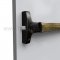 Falcon 1790EO Rim Exit Device in US10 Finish Applied on Door