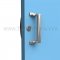 Falcon 1790 Exit Device with Dummy Trim and Rim Cylinder in US26 Finish Applied on Door