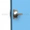 Falcon 19-V Exit Device and 914KIL Trim with Interchangeable Core Cylinder in US32D Finish