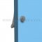 Falcon 1992 Exit Device with Cylinder in Satin Chrome Finish 