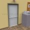 Falcon 2090 Exit Device in SP28 Finish Applied on Single Door Application 