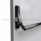Falcon 2090 Exit Device and Door Pull in SP35 Finish Apllied on Door