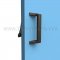 Falcon 2091 Exit Device and Door Pull in SP313 Finish