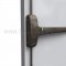 Falcon 25-V-EO Exit Device in 313AN Finish Applied on Door
