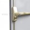 Falcon 25-V-EO Exit Device in US3 Finish Applied on Door