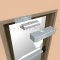 Falcon SC61 Standard Duty Overhead Door Closer Replacement Mounting Plates Top Jamb Mounting in 689 finish applied to interior door