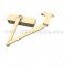 Falcon SC61 Standard Duty Overhead Door Closer with Spring-n-Stop Arm in 695 finish