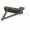 Falcon SC71 Series Door Closer with Dead Stop Arm in Dark Bronze finish applied to interior door