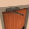 Falcon SC81 Medium Duty Overhead Door Closer Regular arm in dark bronze finish