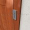 Hager AB7501/HAB7502, Swing Clear, Steel Hinge on a Wooden Door