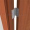 Hager AB7501/HAB7502, Swing Clear, Steel Hinge on a Wooden Door