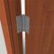 Hager 1256 SET - Full Mortised, Five Knuckle Hinge on a Wooden Door