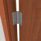 Hager 1251, Full Mortised, Rounded Corners, Spring Hinge on a Wooden Door