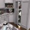 Application of Handle on Cabinetry