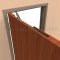 Hager, H7000, Grade 1 Heavy Duty Overhead Door Holder and Stop in US26D Finish applied to door
