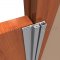 Roton 780-157 Continuous Hinge Applied to a door