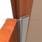 Hager 790-906 Continuous Hinge Applied on Wood Door