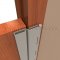 Hager 790-909 Continuous Hinge Applied on Wood Door