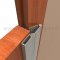 Hager 790-909 Continuous Hinge Applied on Wood Door