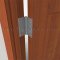 Hager AB800 Concealed Anti-Friction Bearing, Full Mortise Hinge on a Wooden Door