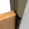 Ives 040XY Door Application (Black Aluminum)