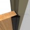 Ives 053XY Door Application (Black Aluminum)