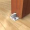 White Nylon Mortise Bottom Guide (102N)