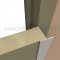 	Markar EGT308 Stainless Steel Edge Guard Applied on Door