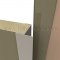 Markar EGT308 Stainless Steel Edge Guard Applied on Door
