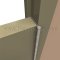 Markar FM300 Pin and Barrel Hinge Applied on Door