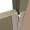 Markar FS3502 Security Hinge Applied on Door