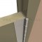 Markar HG323 Stainless Steel Hinge Applied on Door