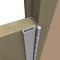 Markar HS203 Carbon Steel Hinge Applied on Door