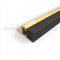 NGP 108N Door Gasket, 1" Aluminum Casing with .5" Neoprene Sponge Seal in Gold Finish