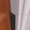 NGP 120N Door Gasket, .875" Aluminum Casing with .25" Neoprene Sponge Seal in DKB Finish applied to door frame