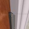 NGP 129N Door Gasket, .875" Aluminum Casing with .3125" Neoprene Bulb Seal in Anodized Aluminum Finish applied to perimeter of door