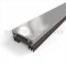 NGP 12T6 Door Shoe Sweep, Aluminum Track with Two .5625" Thermoplastic Triple Fin Seals in MIL Finish