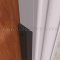 NGP 130N Door Gasket, 1.25" Aluminum Casing with .25" Neoprene Sponge Seal in DKB Finish applied to perimeter of door