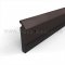 NGP 202 Door Sweep, 1.0625" Aluminum Casing with .625" Neoprene Seal in DKB Finish