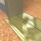 Application Image of NGP 8430 Utility Threshold with Thermal Break in BR Finish