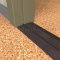NGP 950 Rabbeted Threshold in DKB Finish with NGP-TPV Seal applied to floor of door entrance