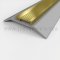 Threshold cap mounted on saddle threshold