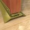 Threshold cap mounted on saddle threshold