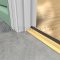 Pemko Gold Anodized Aluminum with Vinyl Top Threshold #206