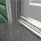 Pemko #216 Door Shoe Sweep Applied on Door 