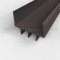 Dark Brown Vinyl Pemko #2170 Door Shoe Sweep