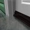 Pemko #223NB Door Shoe Sweep applied on door 